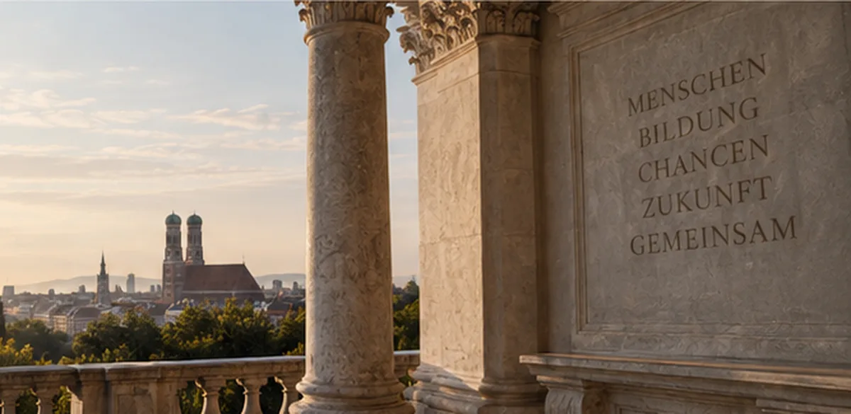 Klassische Architektur als Sinnbild für Beständigkeit und Verantwortung
